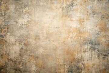 Vintage Textured Background with Distressed Design in Tan and Gray for Versatile Use
