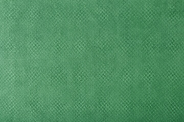 macro texture fabric of large binding for sewing green background color