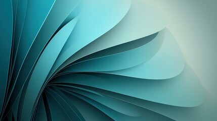 Fototapeta premium This 3D abstract business backdrop showcases a blend of blue, teal, and grey tones, perfect for corporate presentations or graphics.