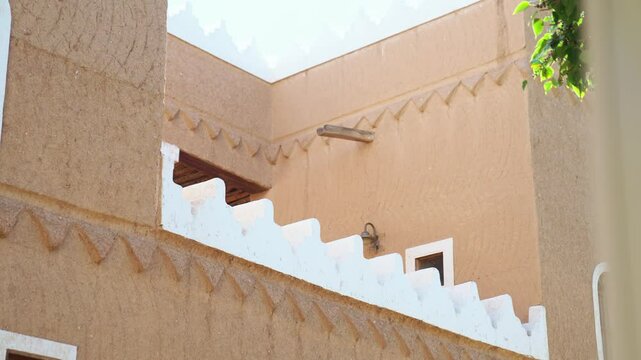 Historical site of old houses in Saudi Arabia