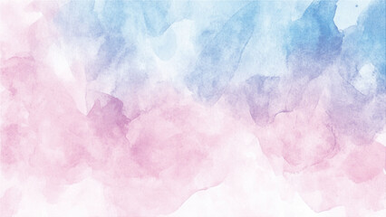 Abstract watercolor pastel background. Pink soft watercolor abstract texture. Cute Abstract Splash Watercolour Background. 