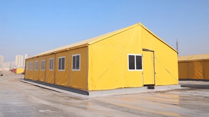 Naklejka premium Warehouse Tent