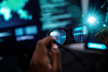 Computer coding job technology photo