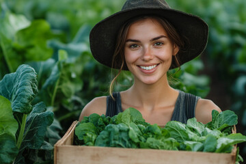 Picture of idyllic autumn scene made generative AI