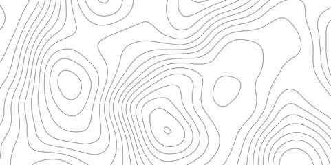 Abstract design with seamless pattern with lines topographic map. geographic mountain relief. the white on black contours topography stylized height of the lines. geographic contour map paper texture.