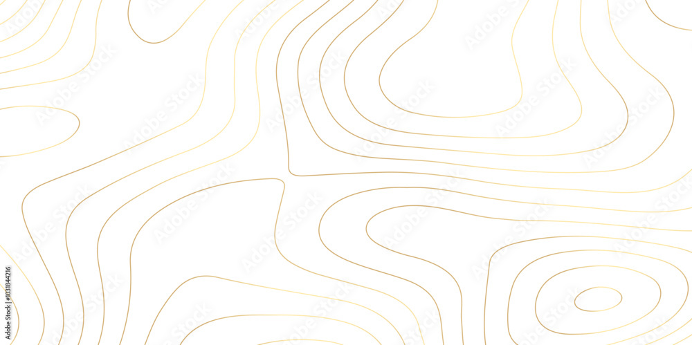 Poster abstract design with seamless pattern with lines topographic map. geographic mountain relief. retro 