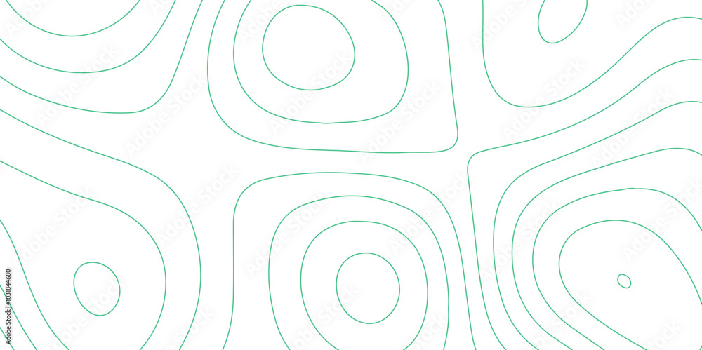 Poster abstract design with seamless pattern with lines topographic map. geographic mountain relief. retro 