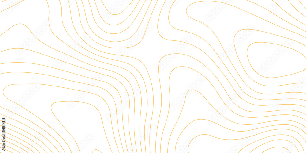Poster abstract design with seamless pattern with lines topographic map. geographic mountain relief. retro 