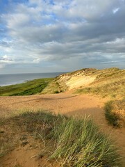 sand dunes and sky