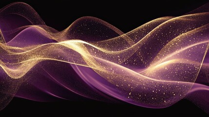 Fototapeta premium Mesmerizing Ethereal Waves of Light and Motion