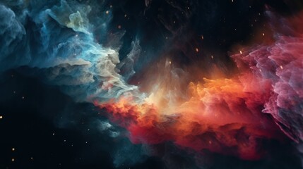 Fototapeta premium Abstract Cosmic Nebula