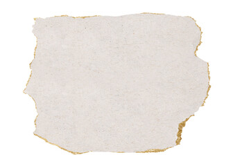Ripped paper png cut out collage element on transparent background