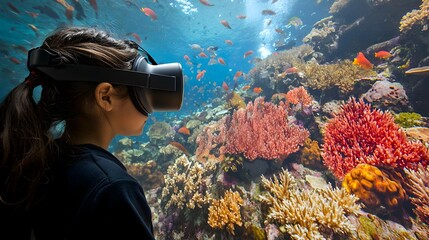 Virtual Reality Classroom Explores Immersive Coral Reef Ecosystem for Environmental Science Education