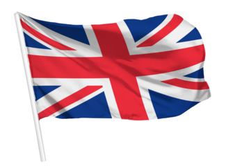 United Kingdom, UK flag png waving, national symbol graphic