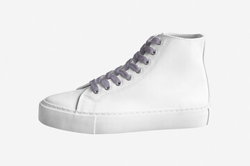 Ankle sneaker mockup png transparent