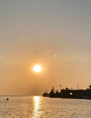 Obraz premium Sunset at the sea