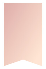 Fototapeta premium PNG pink and orange bookmark badge, badge transparent background