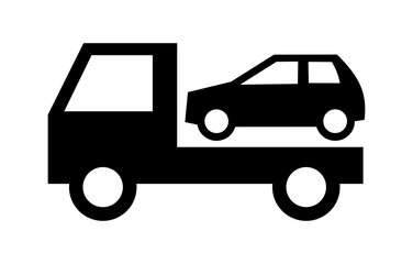 auto pomoc drogowa - holowanie samochodu ikona