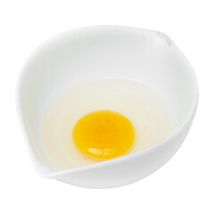 Fresh egg yolk png food sticker, transparent background