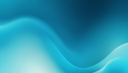 Aqua Blue Gradient Blurred Motion Abstract Background.