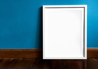 Picture frame png mockup, transparent design