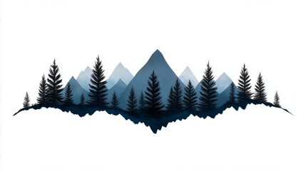 Obraz premium Motivational Handcrafted Typography Design with Nature Theme