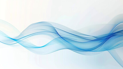 abstract blue waves