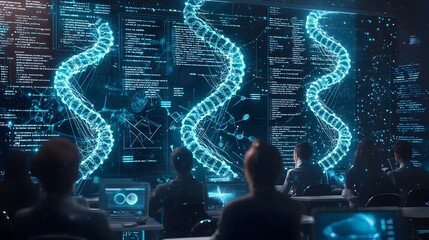 Futuristic DNA Based Classroom with Interactive Holographic Learning