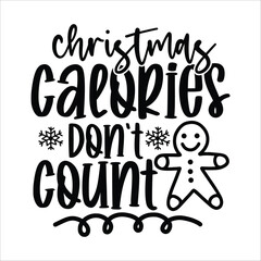 Christmas calories don't count