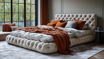 Comfortable guest bedroom design with thoughtful touches for a comfortable stay