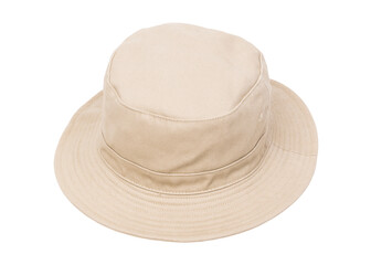 Png beige bucket hat mockup unisex accessory