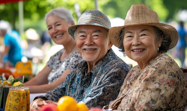 Senior Community Events fairs, picnics, and cultural gatherings tailored for older adults vibrancy and joy of community events designed to enrich the lives of, Generative AI