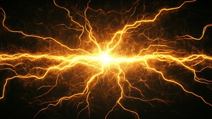 Explosive Electrical Discharge: A Fiery Storm of Energy