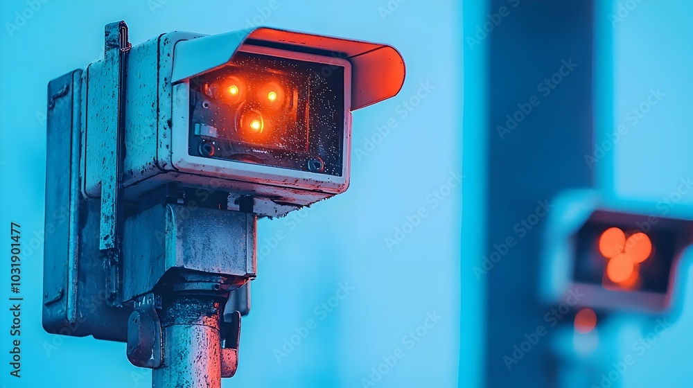 Leinwandbilder intelligent traffic monitoring system leveraging iot and speed sensors to optimize urban infrastruct