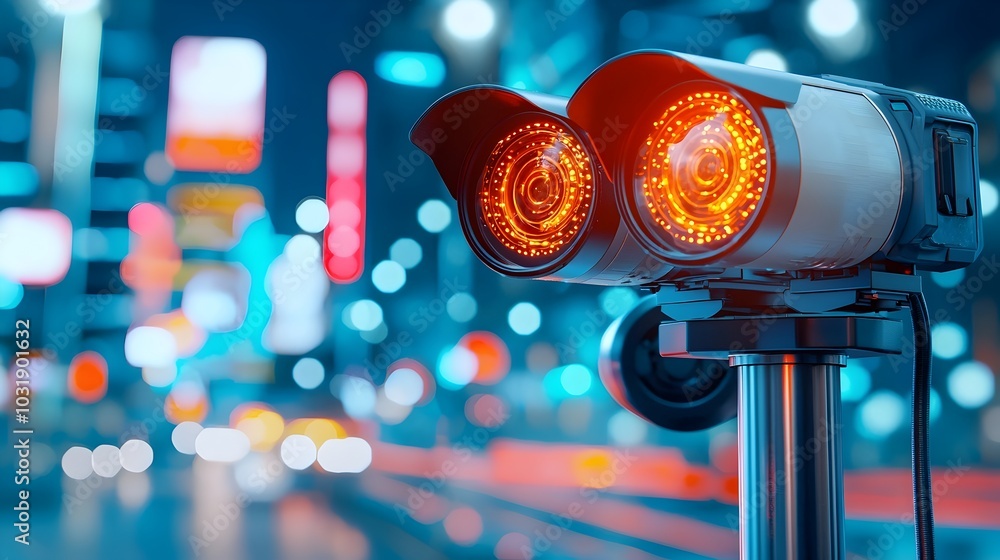 Leinwandbilder Intelligent Traffic Monitoring System with IoT and Speed Sensors Enabling Real Time Data Analytics and Optimization for Efficient Safe and Connected Smart City Transportation