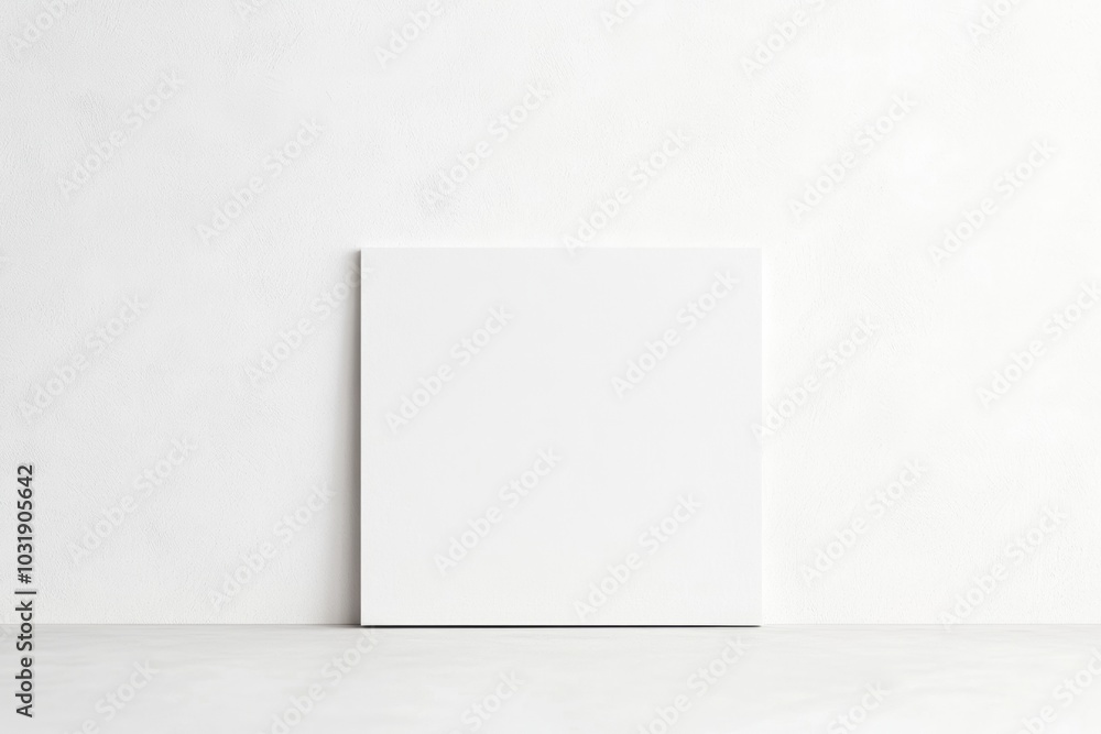 Aufkleber minimalistic white background with subtle texture and light gray gradient at the bottom edge, elegan
