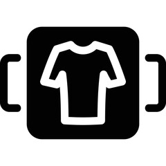 Simple vector icon catalog, clothes
