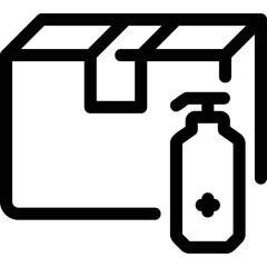 Simple vector icon box