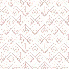 Gold interlacement stylish pattern design element