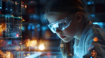 Student Exploring Personalized Virtual Science Lab with Adaptive Challenges and Instant Feedback
