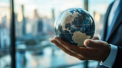 A consulting firm working with a global company to develop new international business strategies and strengthen their global presence