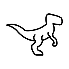 Raptor line icon