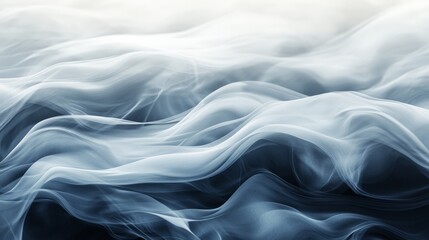 Obraz premium Ethereal Waves of Serenity: A Captivating Landscape