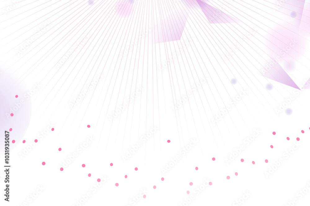 Poster png digit abstract with particle lines
