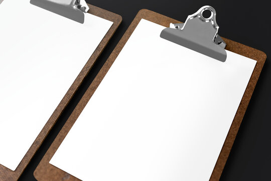 Clipboard png mockup, corporate identity, editable transparent design