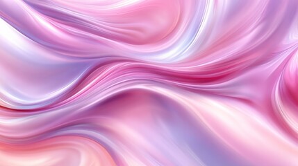 Fototapeta premium Captivating Swirls of Soft Pink and Lavender Hues