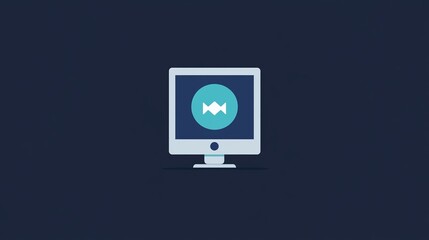 Fototapeta premium Loading icon design represents the concept of waiting, progress, or a process taking place. It visually communicates that something is being processed or retrieved