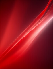 Fototapeta premium red abstract background - abstract red background with lines - Generative AI