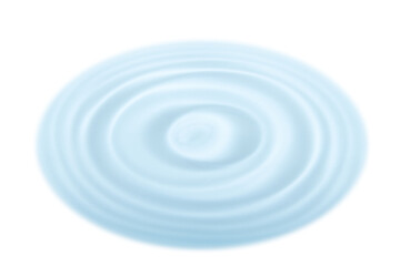 Water splash in a circular shape on an empty background. Freshness, hydration, nature element.