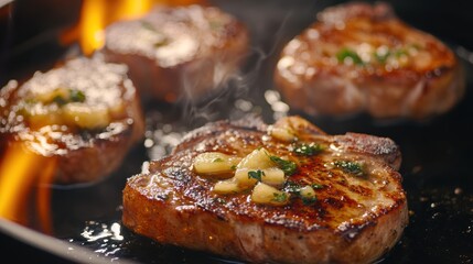 Sizzling Pork Chops
